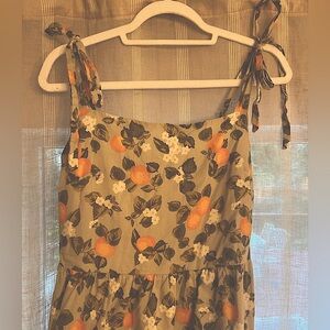 Reformation-style midi dress